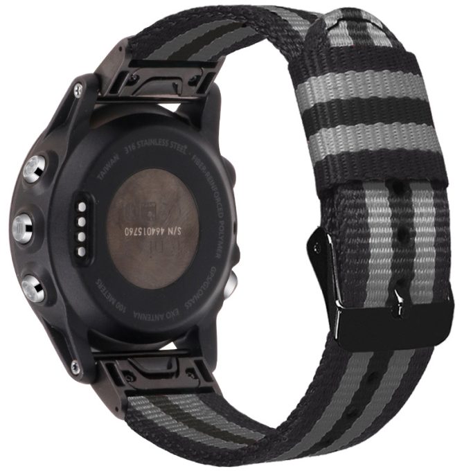 Suitable for Garmin nylon canvas watch strap