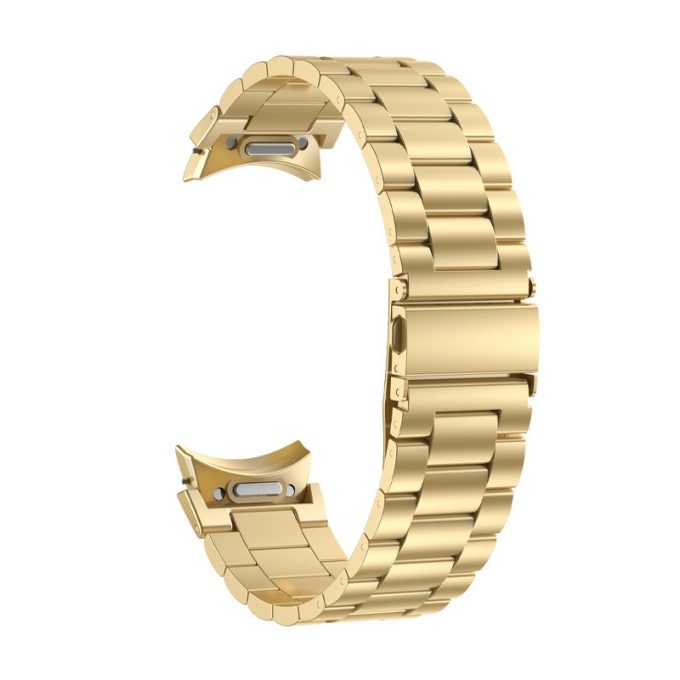 Three bead folding buckle stainless steel quick release strap