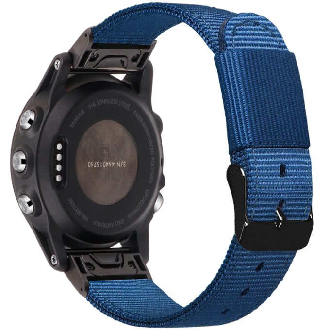 Suitable for Garmin nylon canvas watch strap