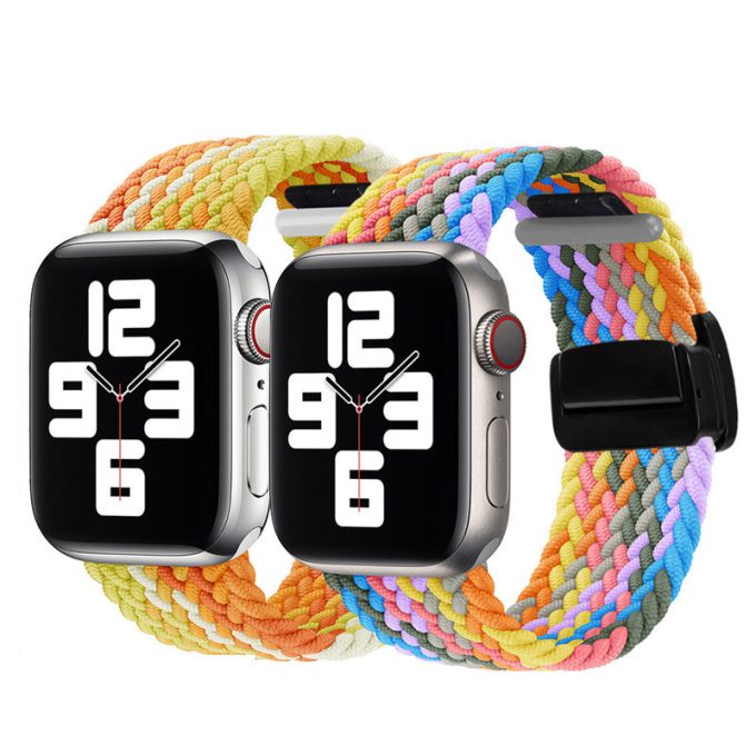 Magnetic folding buckle iwatch23456789 represents the strap