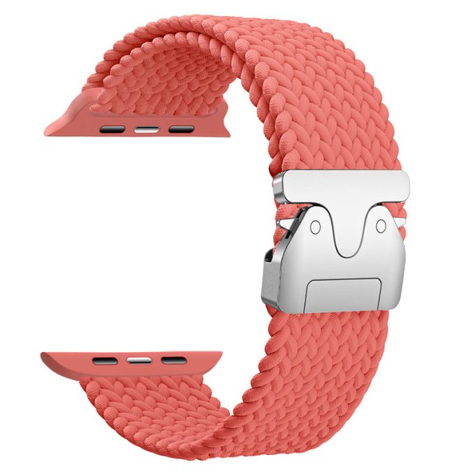Nylon woven elastic parachute buckle rainbow watch strap