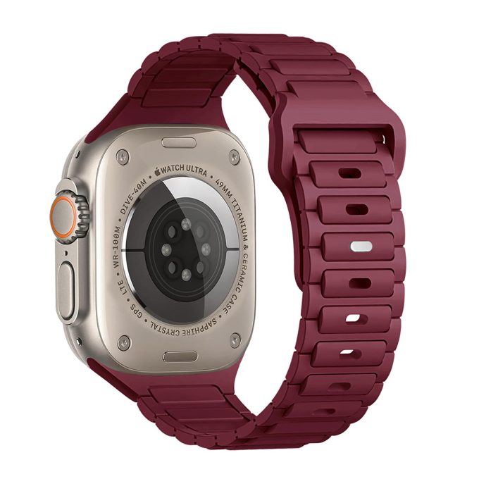 Silicone strap square buckle Apple watch sports wristband