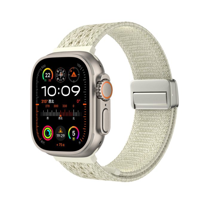 Suction buckle watch strap Apple double section watch strap