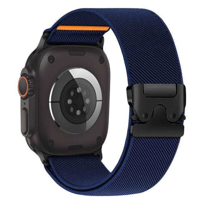 Elastic nylon strap iwatch1-9 parachute buckle strap