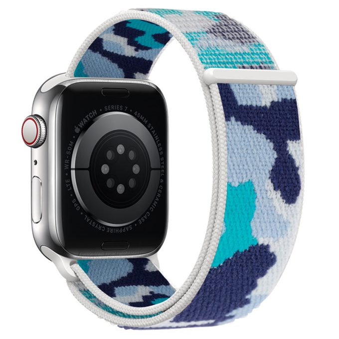 Suitable for Apple iWatch Nylon Loop Camouflage Strap Applewatch