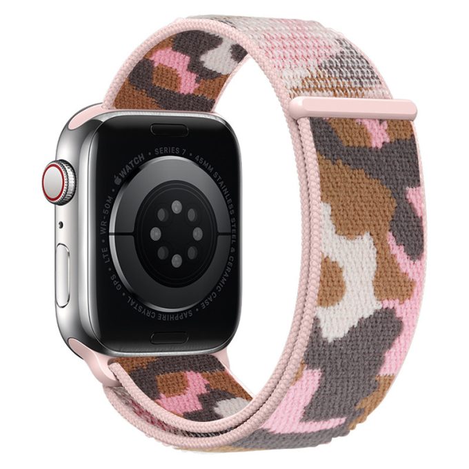Suitable for Apple iWatch Nylon Loop Camouflage Strap Applewatch