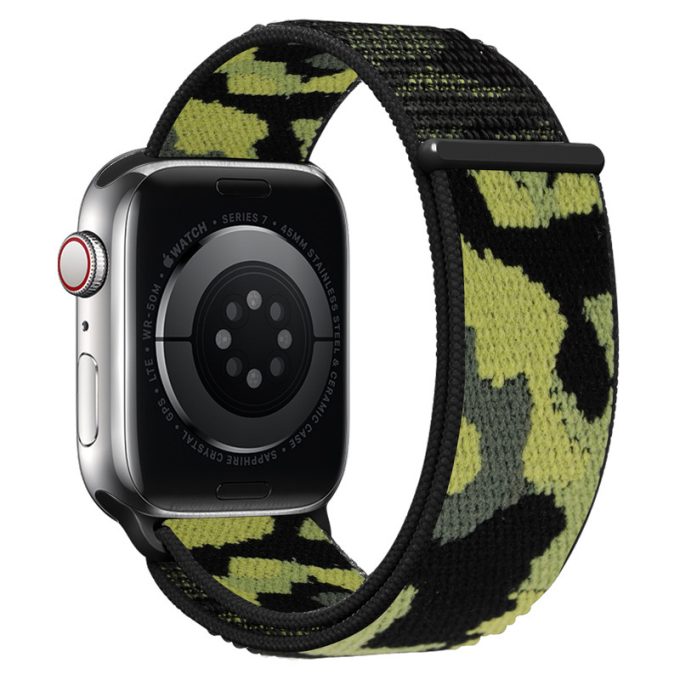 Suitable for Apple iWatch Nylon Loop Camouflage Strap Applewatch