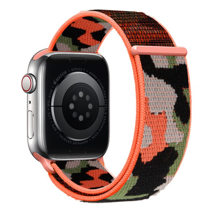 Suitable for Apple iWatch Nylon Loop Camouflage Strap Applewatch