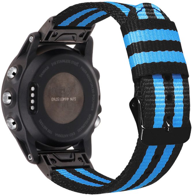 Suitable for Garmin nylon canvas watch strap