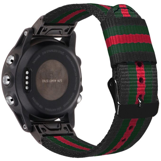 Suitable for Garmin nylon canvas watch strap