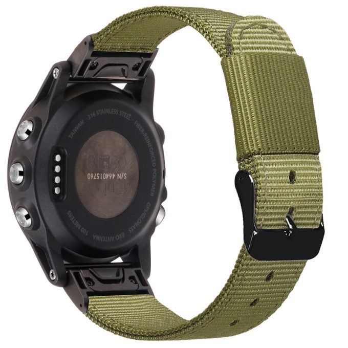 Suitable for Garmin nylon canvas watch strap